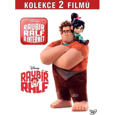 Raubíř Ralf+Raubíř Ralf a internet / Kolekce / 2DVD 2 disky DVD