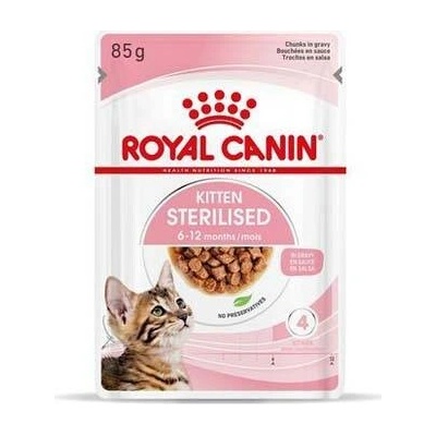 Royal Canin Kitten sterilised in gravy 85 g