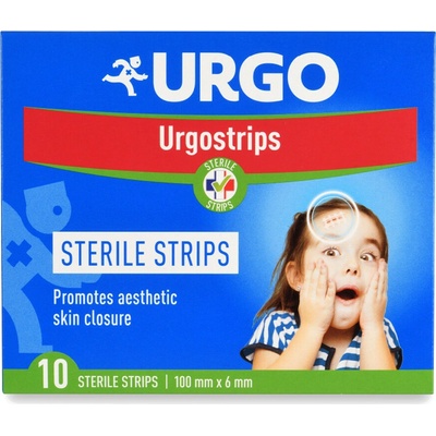 Urgo Strips fixační náplastové stehy 100 × 6 mm 10 ks