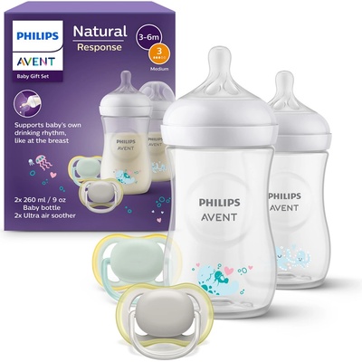 Philips Avent Natural Response Dětská dárková sada SCD837/11