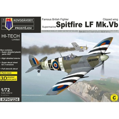 Kovozávody Prostějov Supermarine Spitfire LF Mk.Vb „Clipped Wing“ 1:72