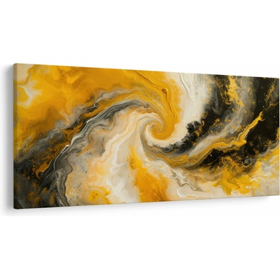 Obraz - Špirálna abstrakcia, jednodielne 200x100 cm