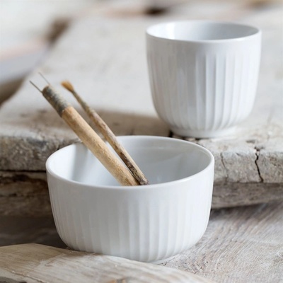 Kähler Keramická miska Hammershoi White 12 cm