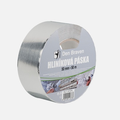 Den Braven Hliníková páska 100 mm x 50 m strieborná