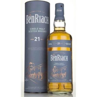 Benriach 21y 46% 0,7 l (tuba)