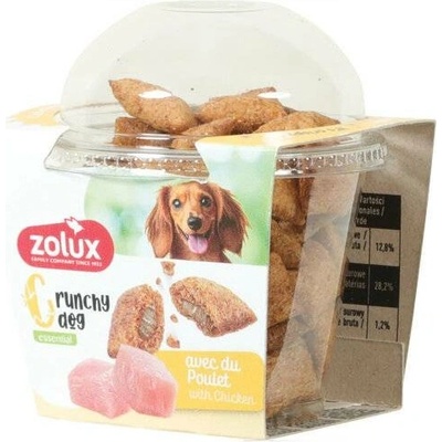 ZOLUX CRUNCHY CROC XL plněné křupavé pochoutky pro psy s kuřecím masem 75 g