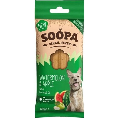Soopa Pets Dentální tyčinky Soopa Puppy s banánem a dýní 100 g