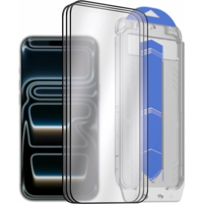 Alzaguard 2.5D Glass EasyFit DustFree pro iPhone 17 Pro Max AGD-TGB479BDAP3 – Hledejceny.cz