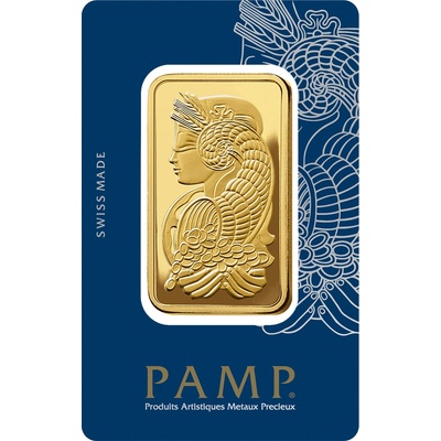 PAMP Fortuna zlatý slitek 100 g – Hledejceny.cz