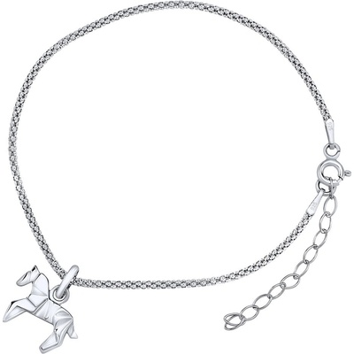 SILVEGO stříbrný Kůň Origami ZTJL73512VSW