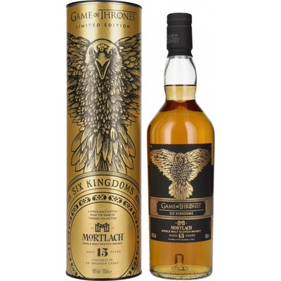 Mortlach Game Of Thrones Six Kingdoms Whisky Limited Edition 15y 46% 0,7 l (tuba)