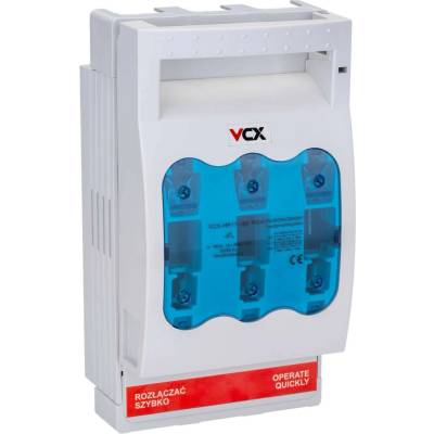 Poistkový odpínač VCX-HR17-160 – 3-pólový, 160 A, NH00