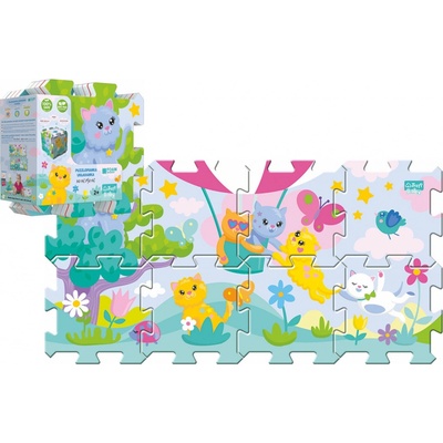 Trefl Pěnové puzzle Rozverná koťata 8 ks – Hledejceny.cz
