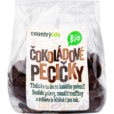 Country Life Bio Čokoládové pecičky 100 g