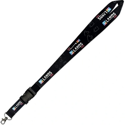 Šňůrka na krk Ylands EDU Lanyard Black