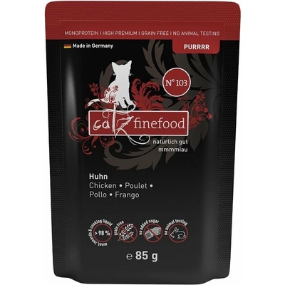 Catz finefood CF Purr No.103 s kuřecím masem 85 g