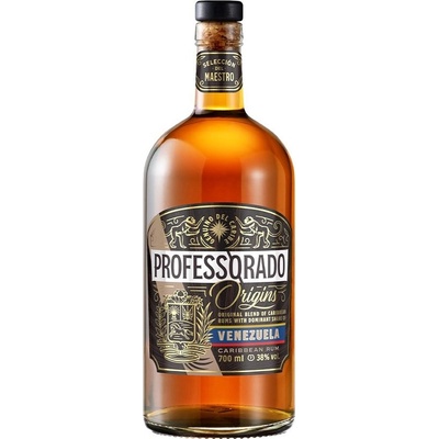 Professore Rum Origins Venezuela 38% 0,7 l (čistá fľaša)