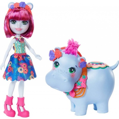 Mattel Enchantimals Junglewood Hedda Hippo