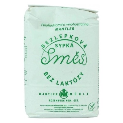 Natural Mantler bezlepková mouka bez laktózy 1 kg