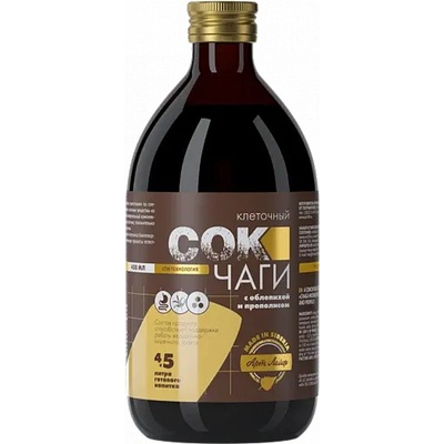 ARTLIFE CHAGA CELLULAR s rakytníkom a propolisom 450 ml