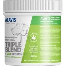Alavis Triple Blend + CBD pro psy 200 g