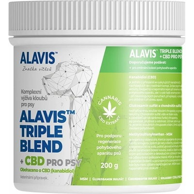 Alavis Triple Blend + CBD pro psy 200 g – Hledejceny.cz