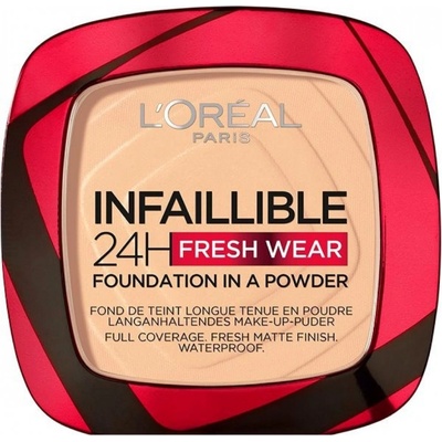 L'Oréal Paris Make-up v pudru Infaillible 24H Fresh Wear Foundation in a Powder 120 Vanilla 9 g