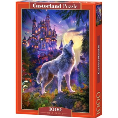 Castorland Vlk pod hradem 104178 1000 dílků