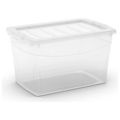 Keter Omni Box M s vekom 30 l transparentný