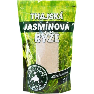 White Elephant Jasmínová rýže thajská dlouhozrnná 1 kg
