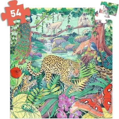 DJECO Indická džungle 54 dílků