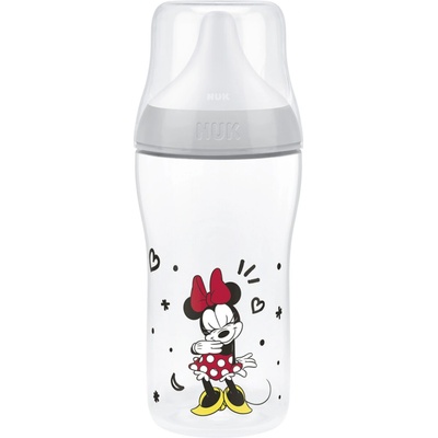 Nuk Perfect Match láhev s kontrolou teploty Disney Minnie 260 ml