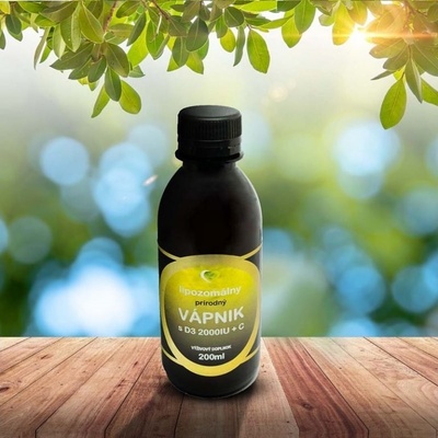 Zdravý svet Lipozomálny vápnik + D3 + C 200 ml