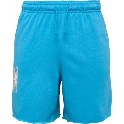 Under Armour RIVAL TERRY LOGO pánské kraťasy modrá