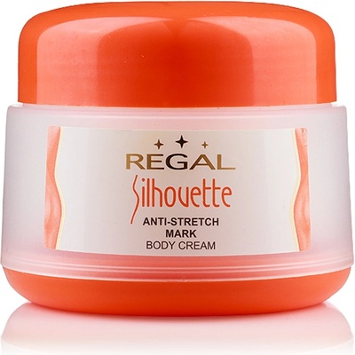 Regal Silhouette tělový krém proti striím obsahuje Kolagen a Elasten 145 ml.