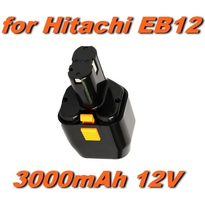 TopTechnology Hitachi EB12, C 5D, 3000mAh Ni-Mh 12V - neoriginální – Hledejceny.cz