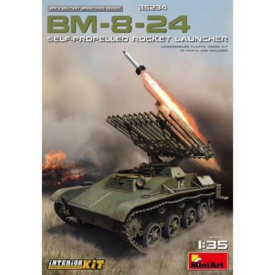 MiniArt BM 8 24 Self Propelled Rocket Launcher 1:35