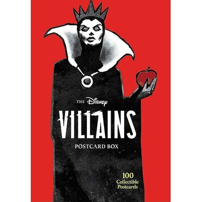 The Disney Villains Postcard Box: 100 Collectible Postcards