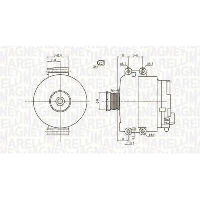 generátor MAGNETI MARELLI 063731774010