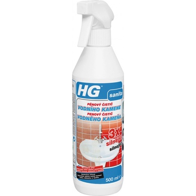 HG pěnový čistič vodního kamene 3x silnější 500 ml – Hledejceny.cz