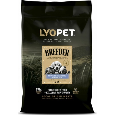 Lyopet Breeder Puppy Krůta mono se zeleninou 1,5 kg