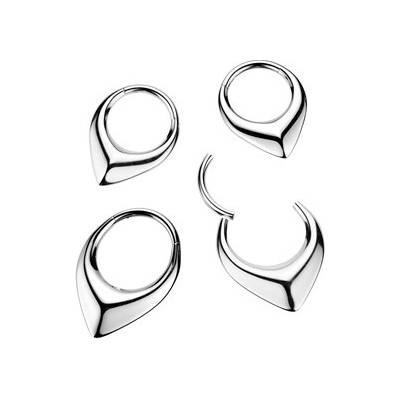 Šperky4U Ocelový segment kruh helix / cartilage / tragus piercing SG148-1208