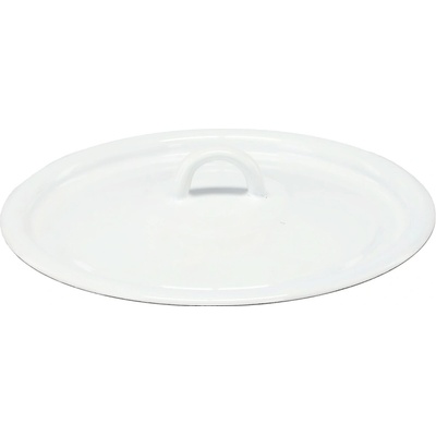 Pro-Tech shop Pokrievka smaltovaná biela 20cm 68525