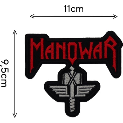 Nášivka - Manowar - Kladivo