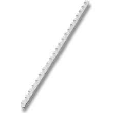AVE Tech Hřbet pro kroužkovou vazbu 10 mm - bílý