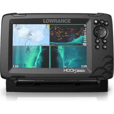 Lowrance Echolot Hook Reveval 7" se sondou Tripleshot