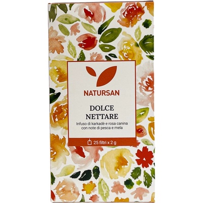 La Via del Tè čaj Natursan broskvový 25 x 1,5 g