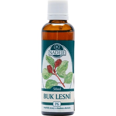 Buk lesný P6 tinktúra z púčikov rastlín 50 ml
