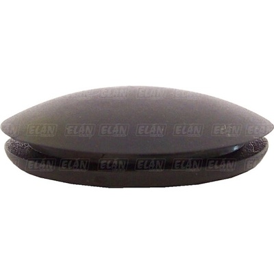 Záslepka gumová kulatá – průměr 22,5 mm (černá)