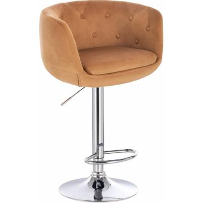 LuxuryForm Design Montana Velur na striebornom tanieri / medová